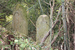 野呂山開拓跡「勧農坂・立小路」