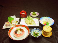 清盛せとうち鯛・たこ・穴子膳